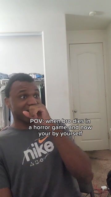 bro dies in a horror game so your by yourself 😱 #foryou #viral #pov #reaction #relatable #omg