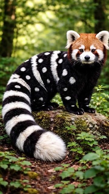 Adorable Red Panda’s Magical Moment 🐼✨ | AI Wildlife #Shorts 
 #pets #birds #animallovers #fyp #foryou #freetalk